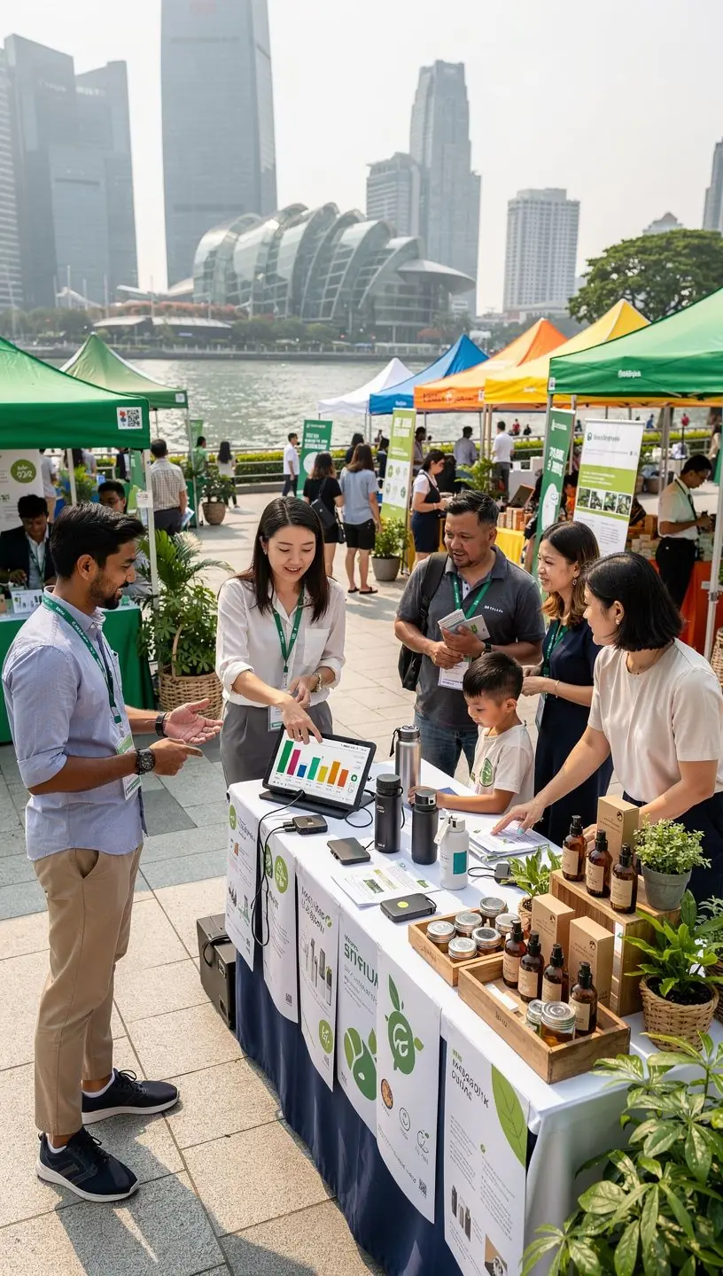 Modern office environment